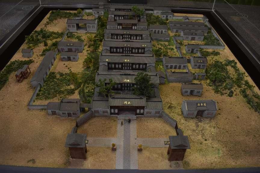 广州海关历史边防模型 广州海关历史边防模型