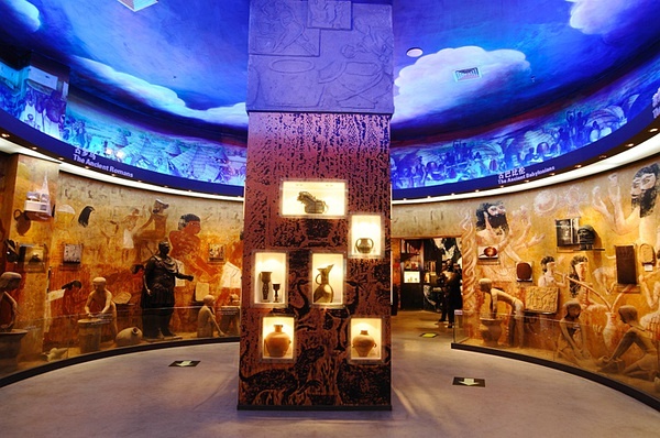 博物馆展厅一角 博物馆展厅一角